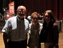 Toney and Kathleen Aid from West Plains, Missouri, backstage at the Opry on September 12, 2009